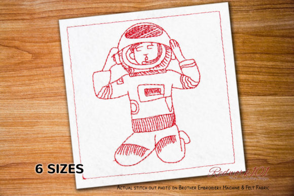 Astronaut Sitting Design: A Seasonal Embroidery Review