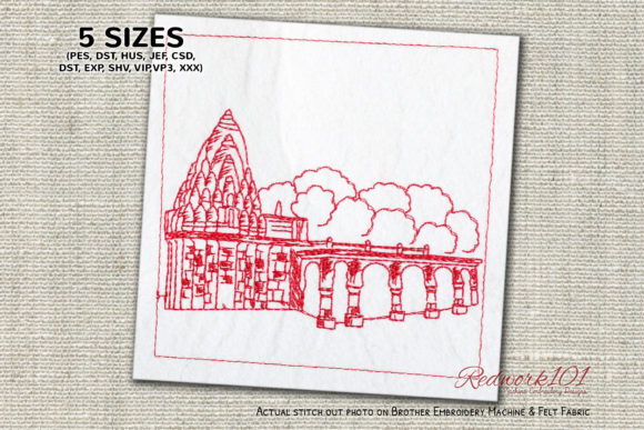 Bhimashankar Temple Redwork: A Designer's Review