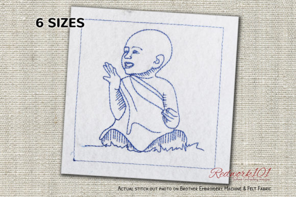 Cute Buddhist Kid Design Review for Boutique Apparel