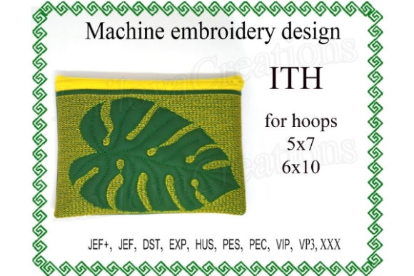 Leaf Zippered Bag: A Seasonal In-The-Hoop Review