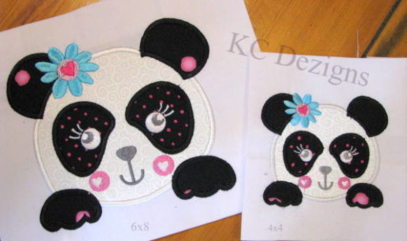 Panda Face Applique: A Designer's Review for Custom Gifts