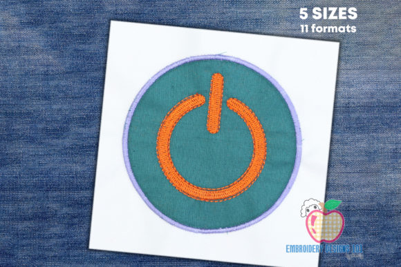 Power Button Applique: A Designer's Review for Boutique Sweatshirts