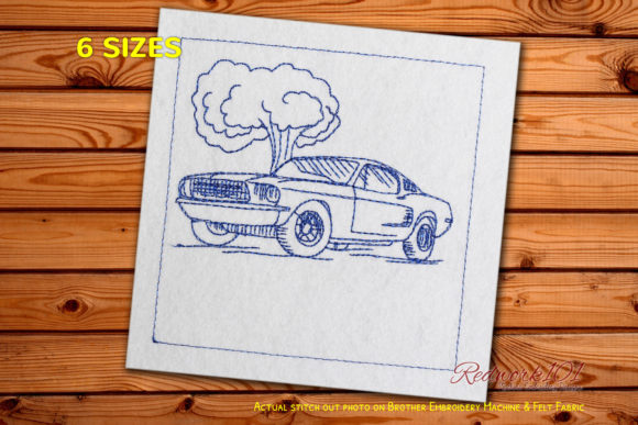 Review: 1968 Ford Mustang Fastback Redwork Design