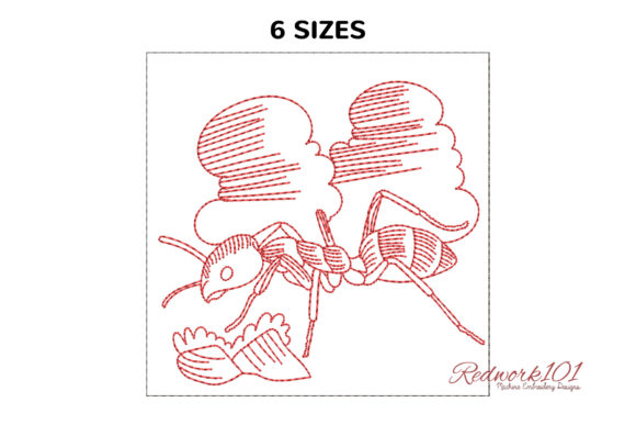 Review: Big Argentine Ant Redwork for Commercial Use