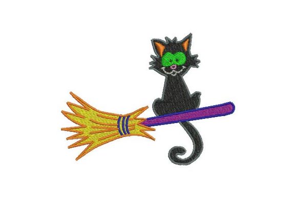 The Cat: A Spooky 4x4 Design for Kids' Halloween Gear