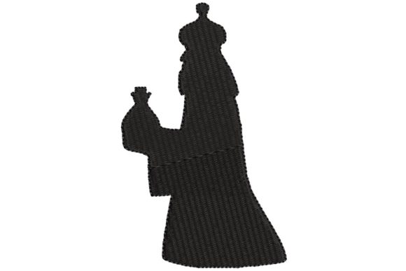 Wise King 1 Silhouette: A Minimalist Nativity Review
